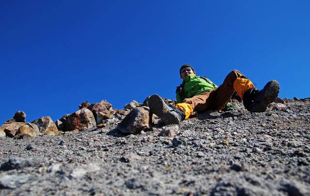 休日は登山に挑戦することも⛰
