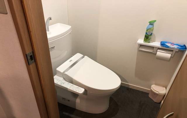 清潔感のあるトイレ!