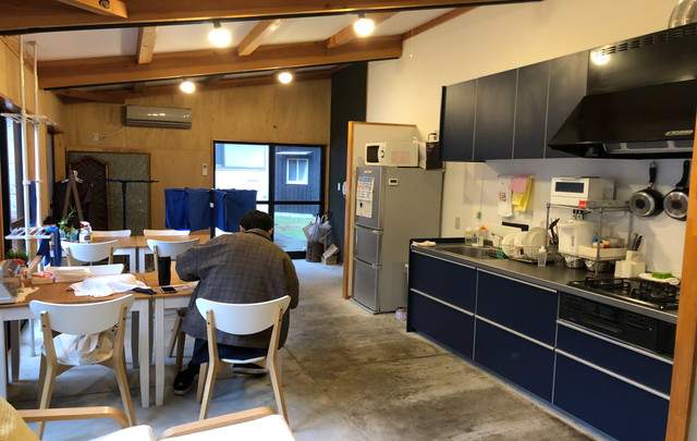 共有のキッチン・ダイニングスペース!