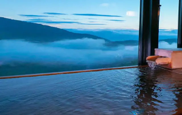 北アルプスを望む露天風呂温泉の宿 ひがしだて