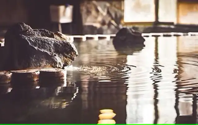 大浴場からの礼文の景色も♨