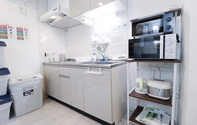 個室スペース以外は全て共用 ※弊社提携のシェアハウスの場合