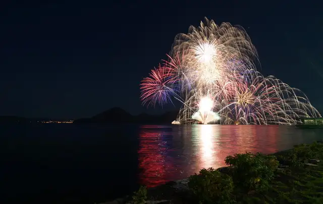 毎日花火が上がっています🎆