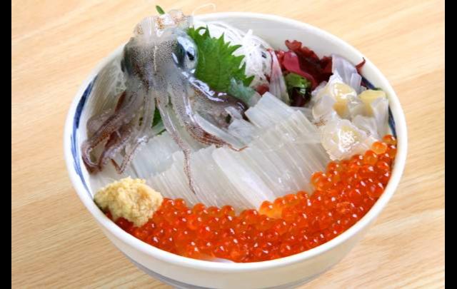 海鮮が美味しい🦑