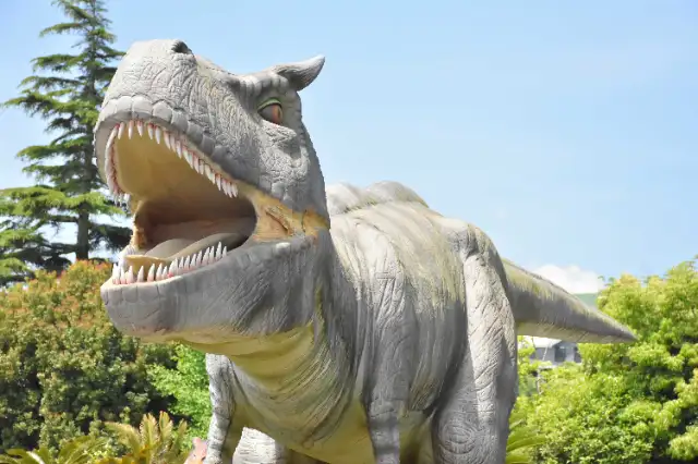 恐竜エリア!