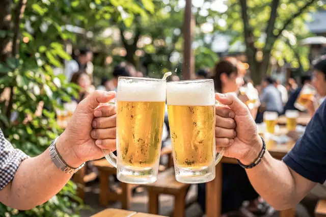 森のビアガーデン