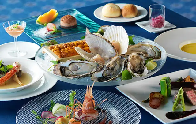 新鮮な海の幸も🐚
