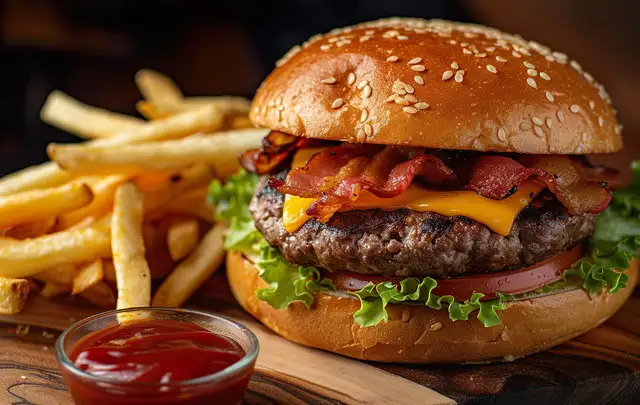 ハンバーガーが美味しいエリア🍔
