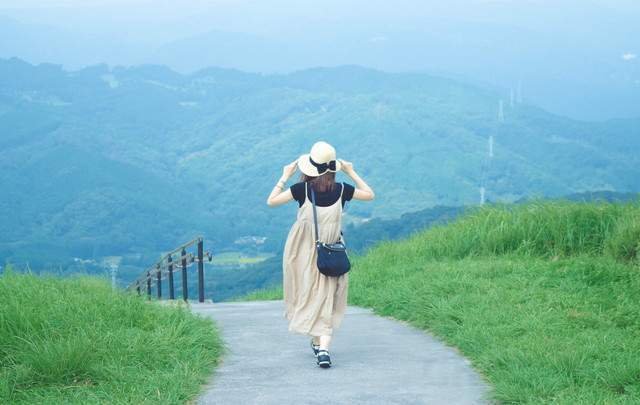 高台で海と緑の自然を満喫!