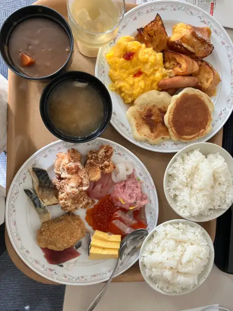 ビュッフェの残りです!