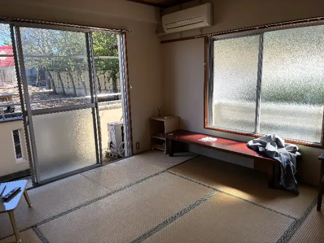※清掃中のお部屋の写真になります。