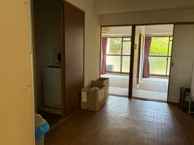 洗濯機の部屋