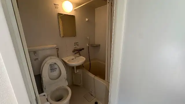 部屋タイプ①②どちらもユニットバス